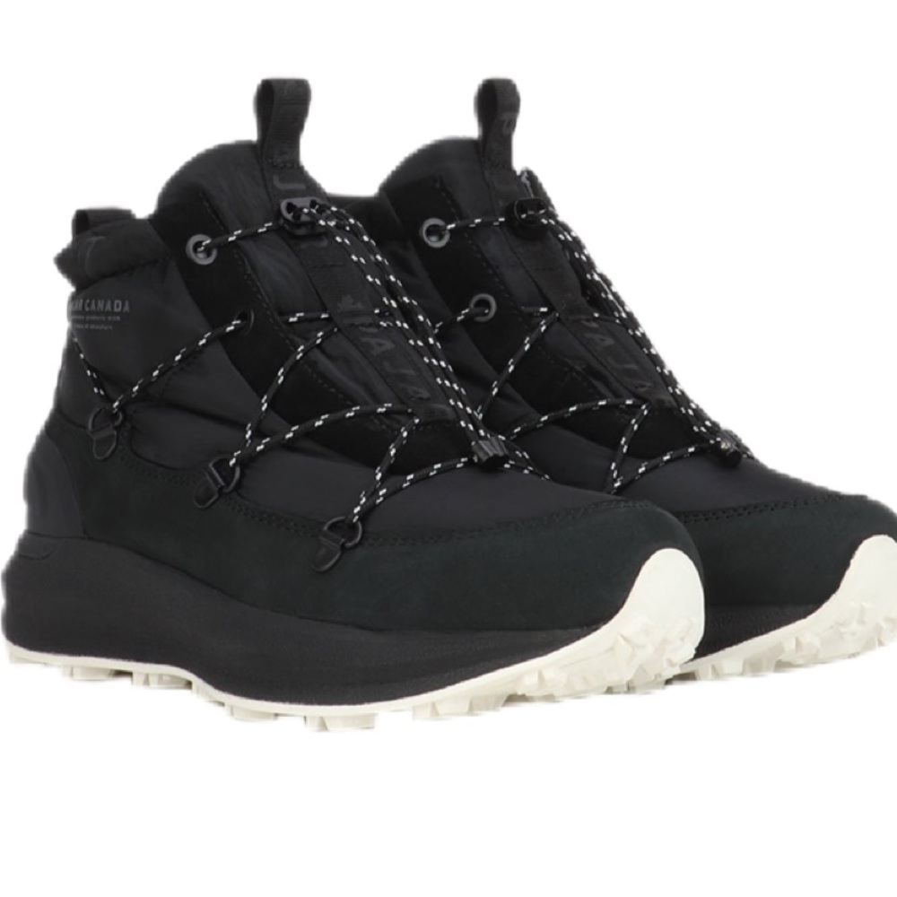 NWT/PAJAR Urban Combat W Women's Pull On Sneaker Boot/BLACK/SIZE 7.5